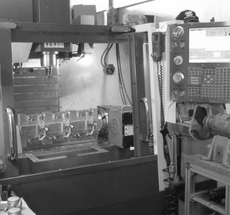 In House Capabilities: the CNC Machine