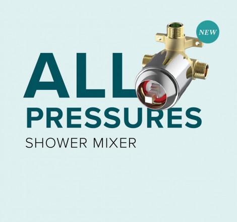 New All Pressure Shower Mixer